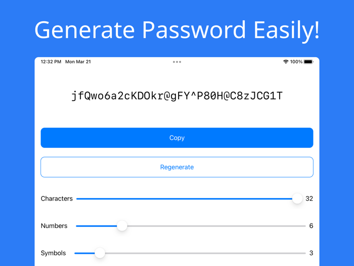 Very Easy Password Generator