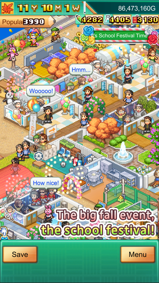 Pocket Academy 3 (by Kairosoft Co.,Ltd) (iOS Games) — AppAgg