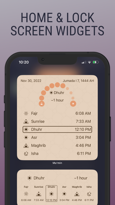 Mu'min - Adhan, Qibla & More Screenshot