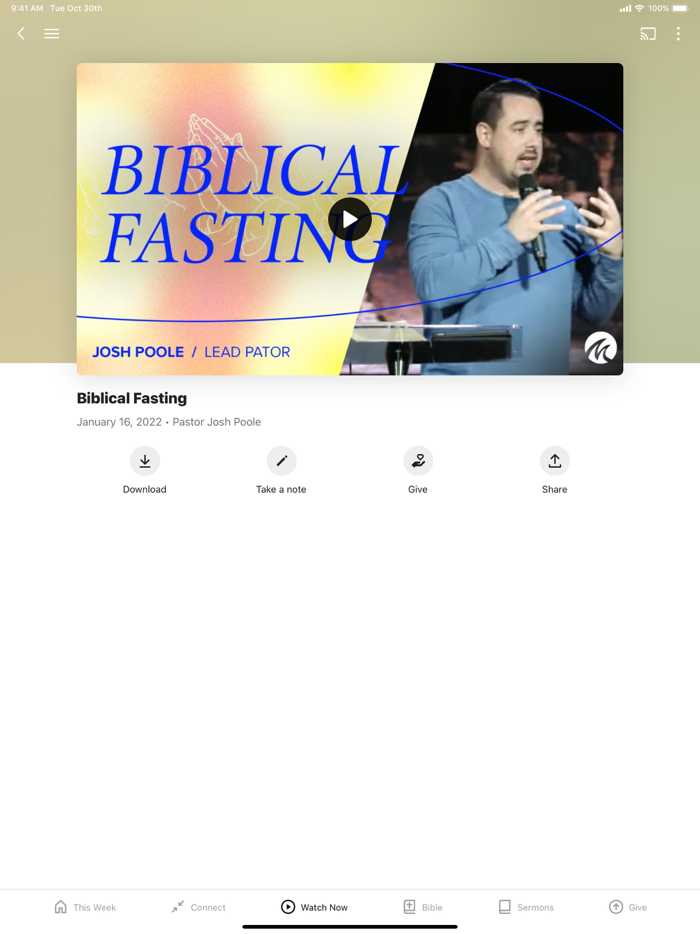 Mission City Church App
