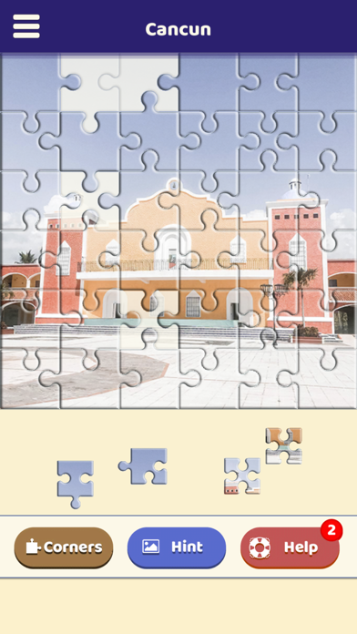 Cancun Love Puzzle Screenshot