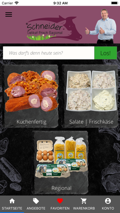 Metzgerei Schneider Screenshot