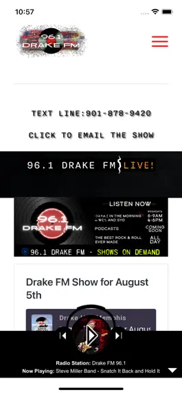 Game screenshot 96.1 Drake FM mod apk