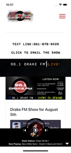 96.1 Drake FM screenshot #1 for iPhone