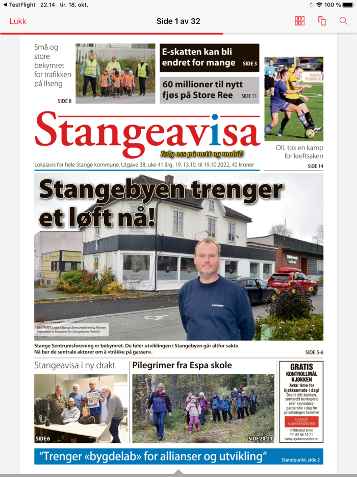 Stangeavisa eAvis