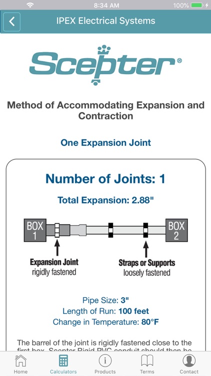 IPEX Scepter Application