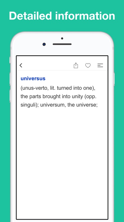 Latin synonym handbook screenshot-5