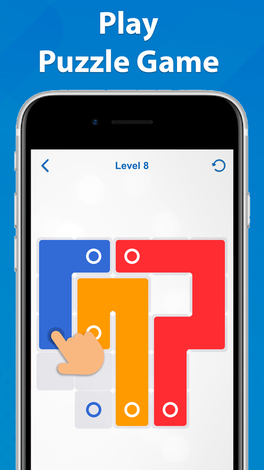 #1. Flow Puzzle: Square (iOS) By: Serhii Kolisnyk