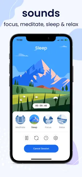 Game screenshot Focus - Binaural Beats & Timer apk
