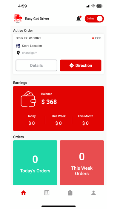 EasyGet-Driver Screenshot
