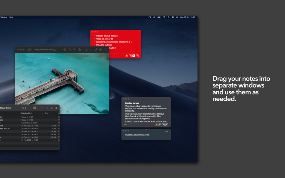 #3. Sticklets - Notes in Menubar (macOS) 게시자: Open Screen Limited