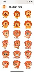 The Lion King Stickers! screenshot #2 for iPhone