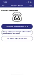 DMV Practice Test • Alabama screenshot #3 for iPhone