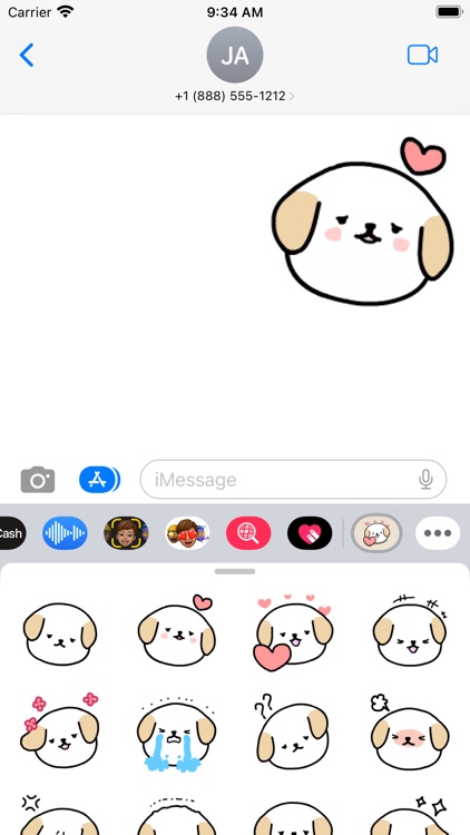 Dog Love Stickers - WASticker