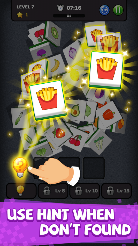 #5. Pair Match 3D - Matching Tile (iOS) Podle: TIPTOP GAME LIMITED