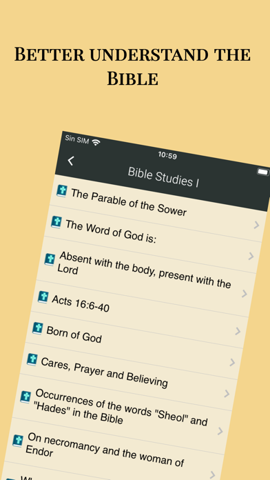 Bible Studies in Depth Screenshot
