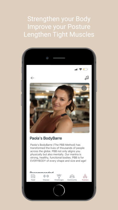 Paola's Body Barre Screenshot