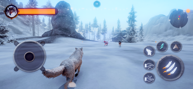 Wild Wolf Animals Simulator 3d Screenshot