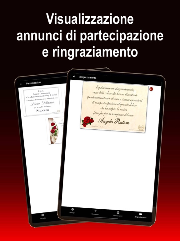 Liconso Onoranze Funebri iPad screenshot