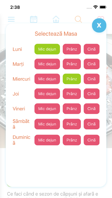 My Baby Food App Screenshot