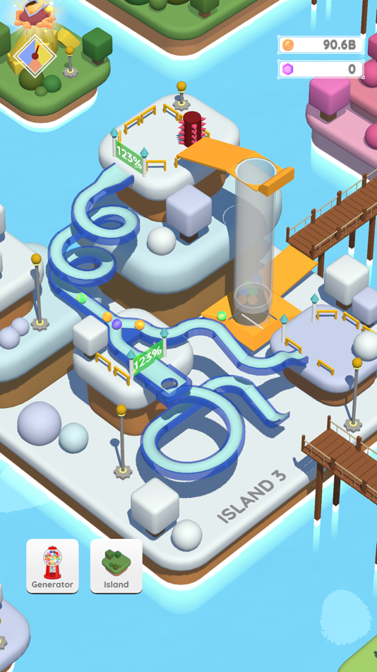 #1. Idling Island (iOS) 由: Noboru Hirakawa