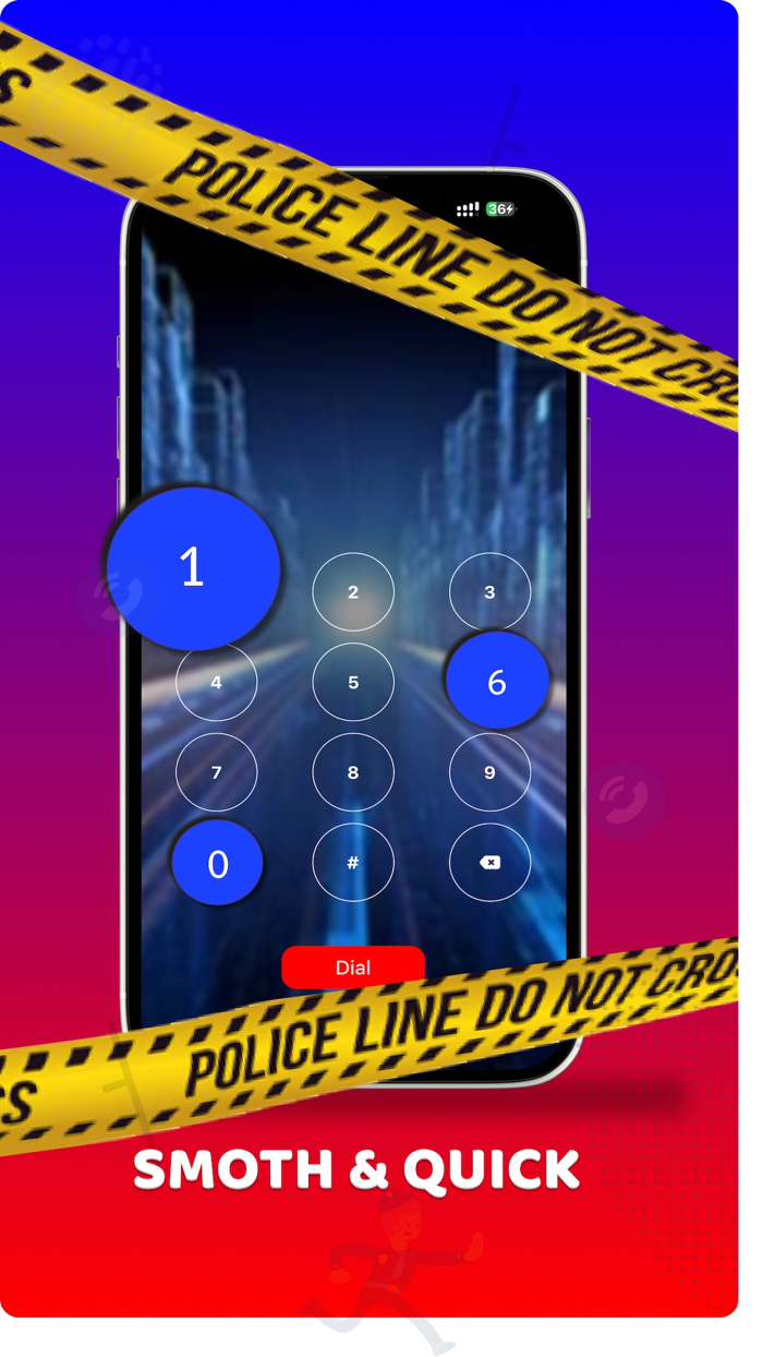 Fake Phone Call Police Cop