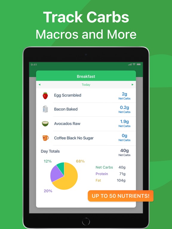 Screenshot #5 pour Keto Diet App - Carb Genius