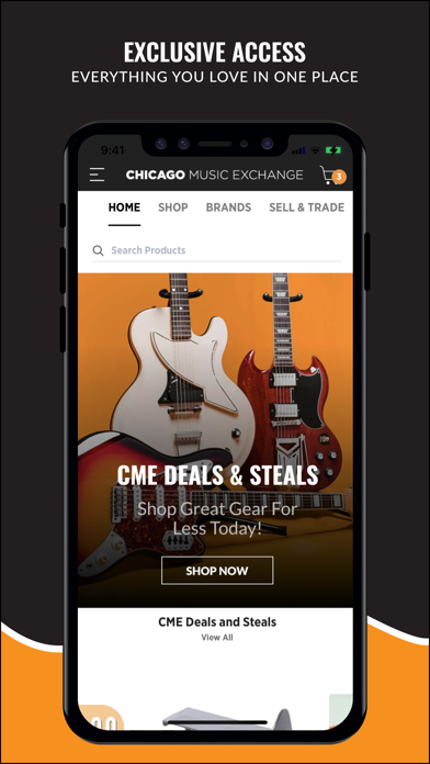 Chicago Music Exchange Screenshot