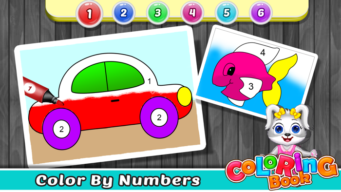 Easy Colouring Book For Baby