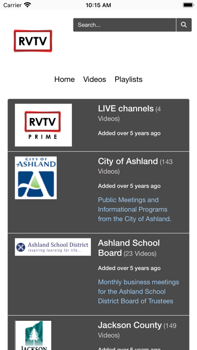 RVTV - Rogue Valley Television Screenshot