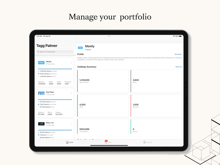 Carta - Manage Your Equity
