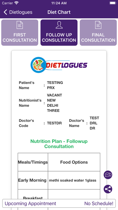 Dietlogues for Doctor Screenshot