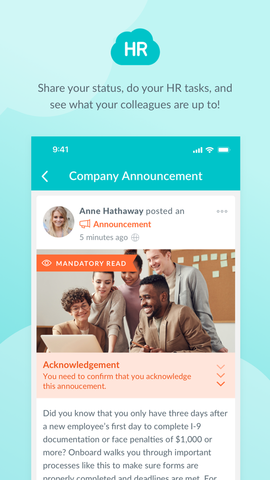 #4. HR Cloud | Streamlining HR (iOS) 由: HR Cloud Inc.