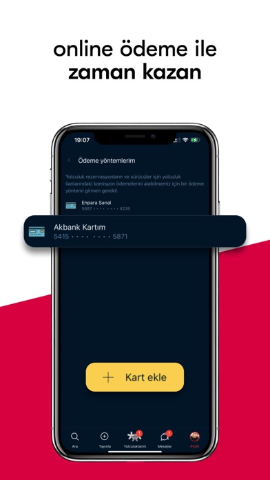 Jurnal: yolculuk paylaşımı Screenshot