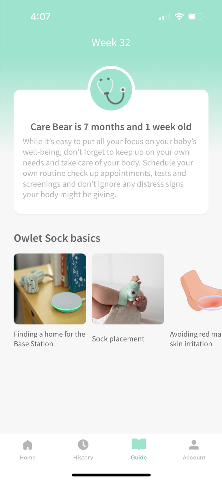 Owlet Care screenshot 5