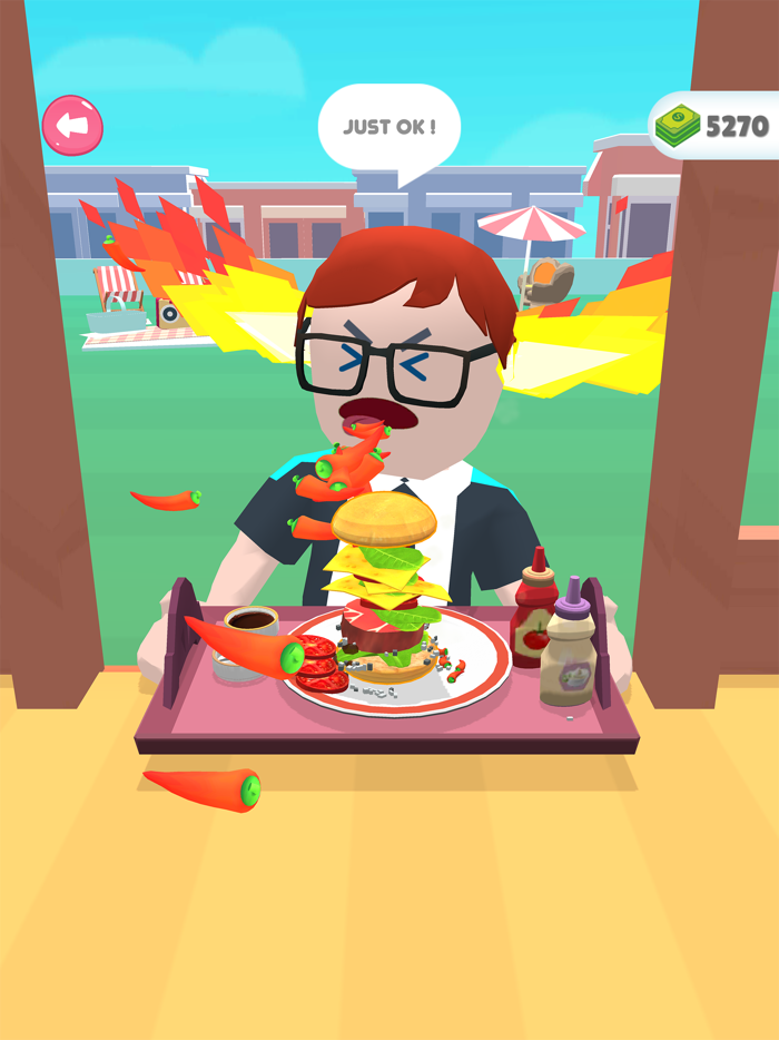 Steak Cooking and Food Cutting