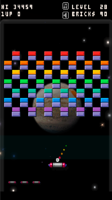 Space Arkanoid 2600 Screenshot