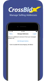 crossbid consignor iphone screenshot 2