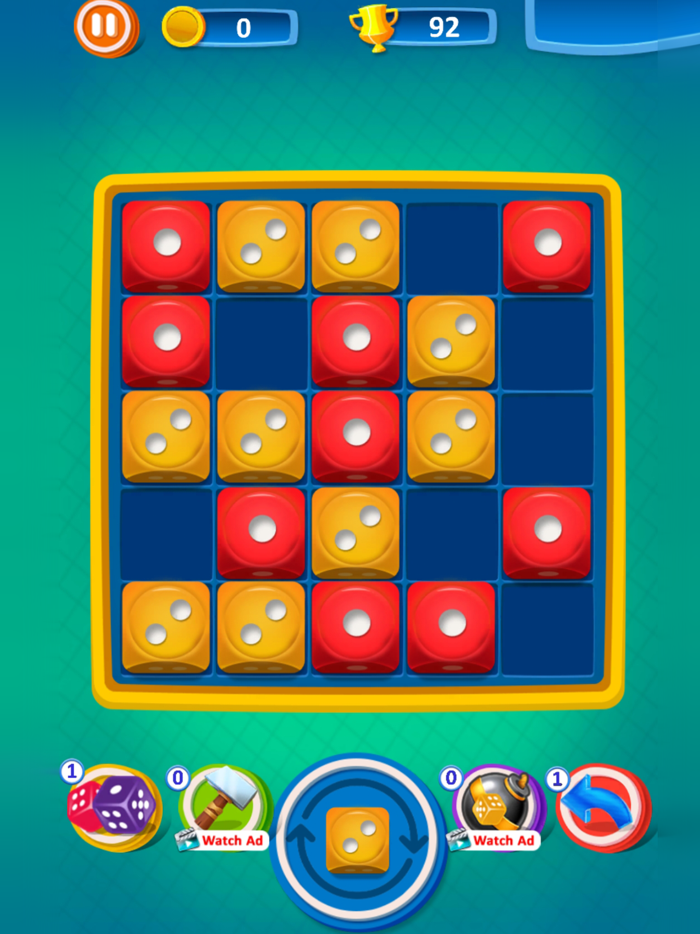 Dice Merge Block Puzzle