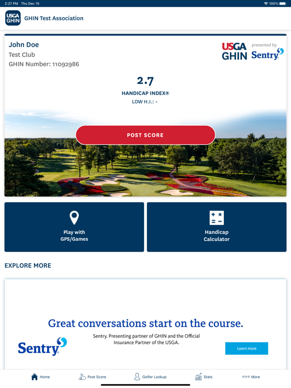 App screenshot