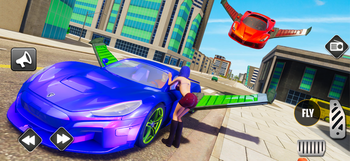 Real Flying Car Simulator Game