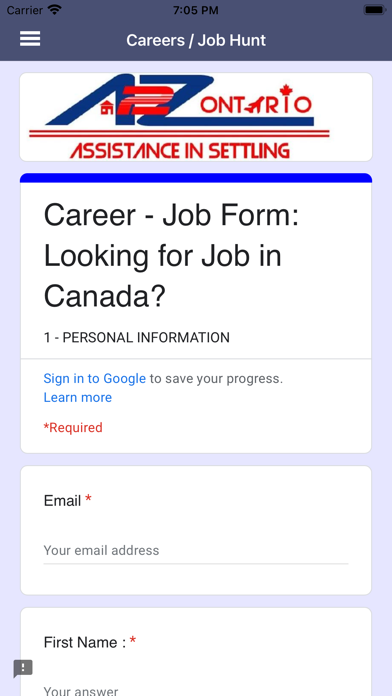 A2z Ontario Screenshot