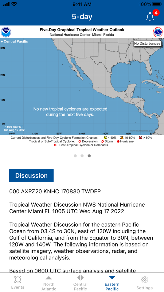 NOAA Center Hurricane - 1.1 - (iOS)