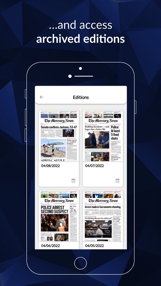 #5. The Mercury News (iOS) By: MediaNews Group