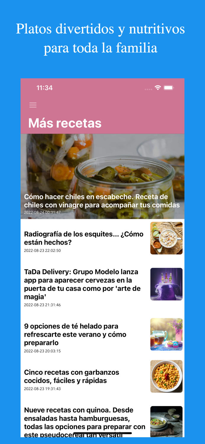 Recetas de cocina caseras