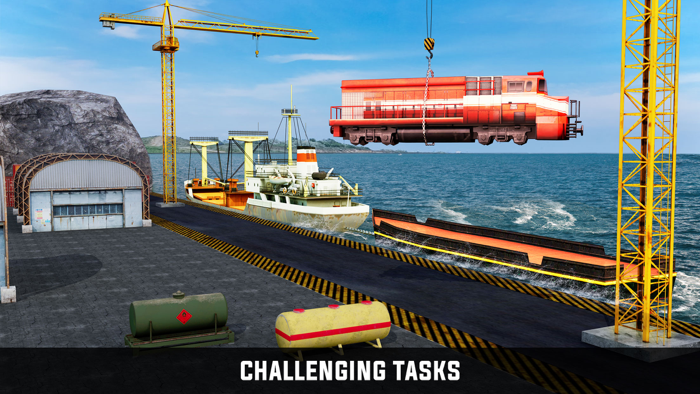 Cargo Ship Sea Port Transport