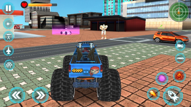 Robot Game - Car War 3D