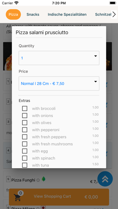 Pizza Bombay Taxi Screenshot