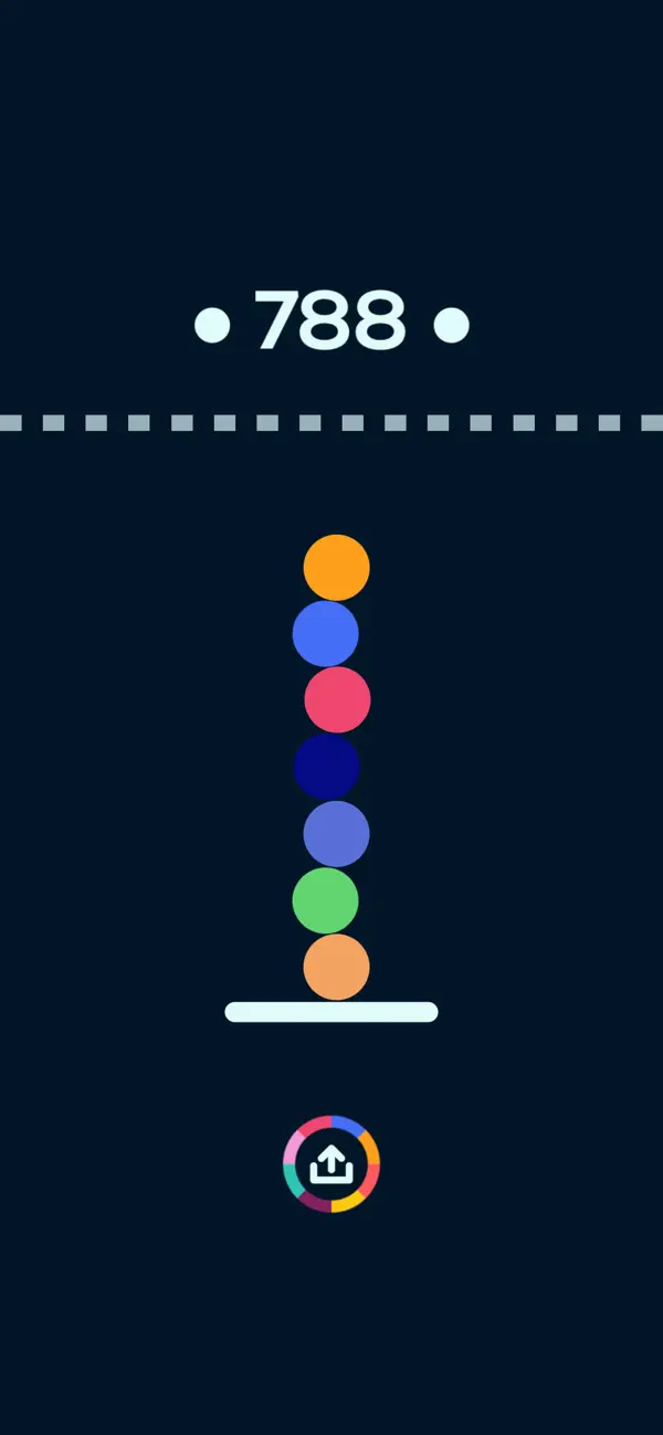#3. Try to Stack Balls! (iOS) Von: Jan Brelje