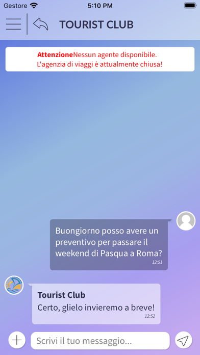 Sì Vacanze Travel App Screenshot